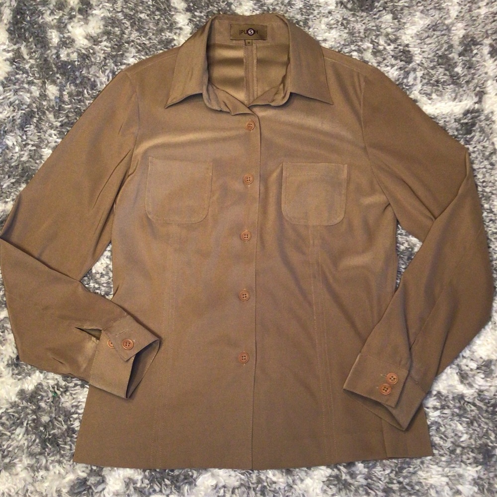 Vintage Tan PuSh by H&D Shacket